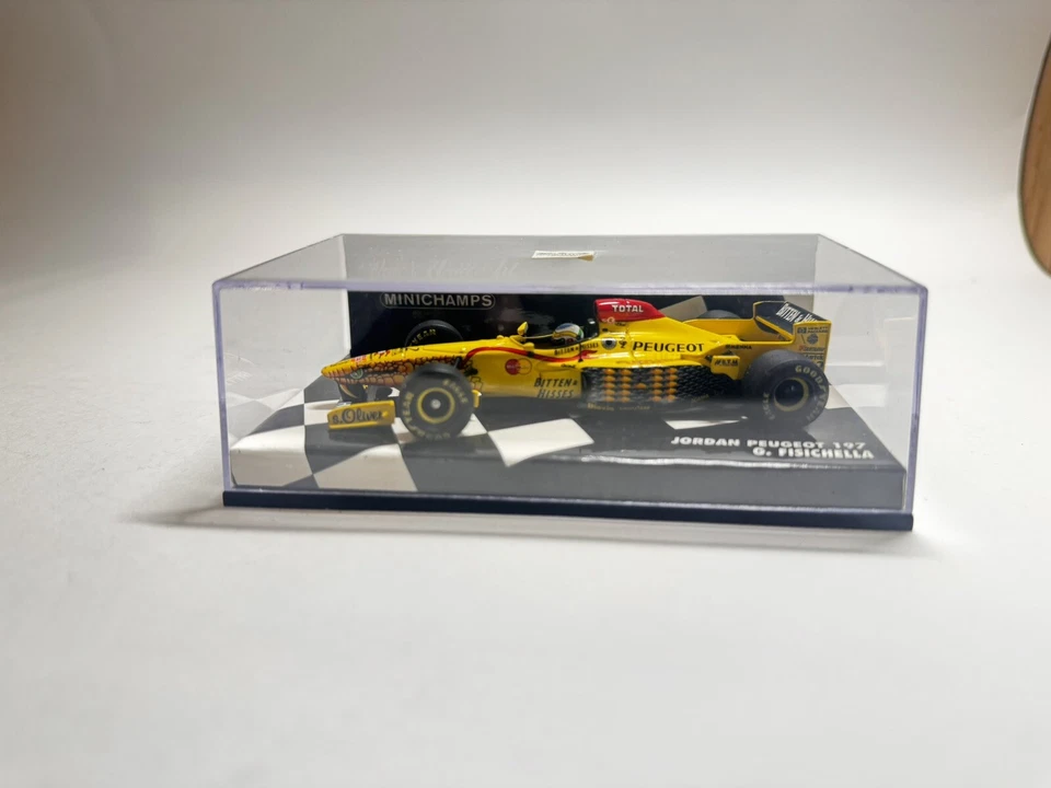 MINICHAMPS JORDAN PEUGEOT 197 G.FISICHELLA, 1/43 Foto 4 de 4