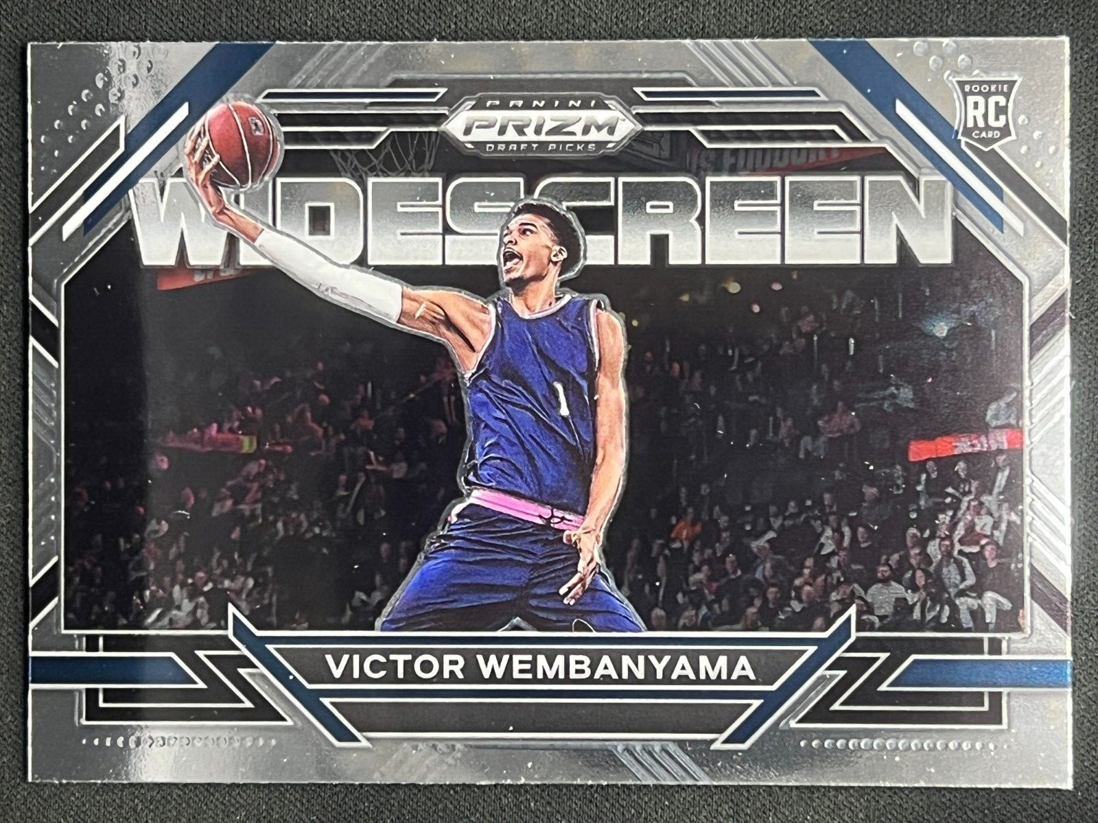 VICTOR WEMBANYAMA 2023 Panini Prizm Draft Picks Widescreen Insert Rookie RC #1