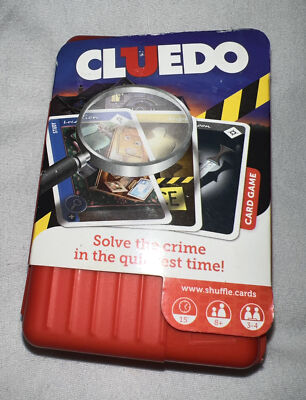 Cluedo Card Game - Fast Version of Classic Clue - Hasbro 2015 - NEW