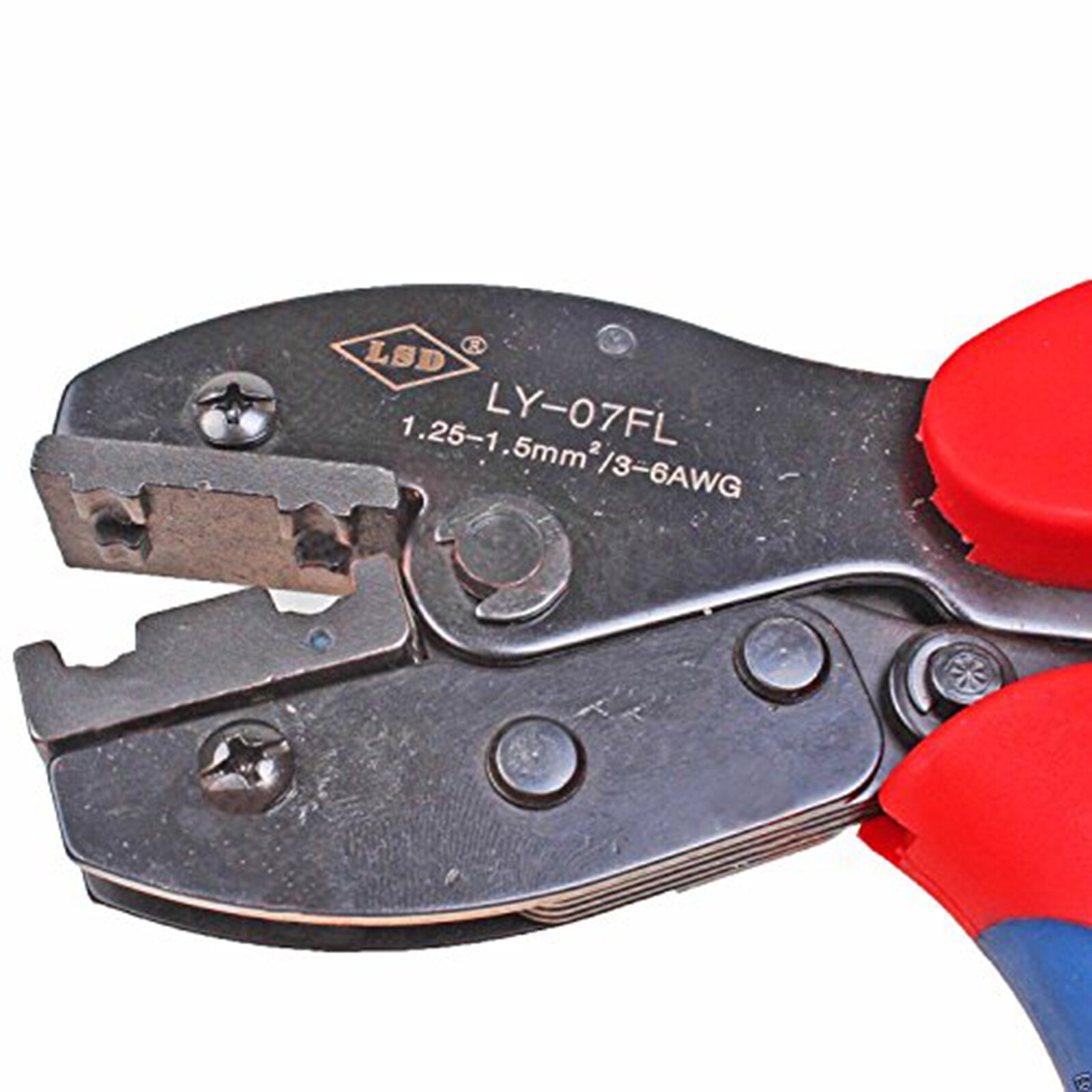 LY07FL 220MM Ratcheting Crimper Crimping Tool for Flag Right Angle Terminals eBay