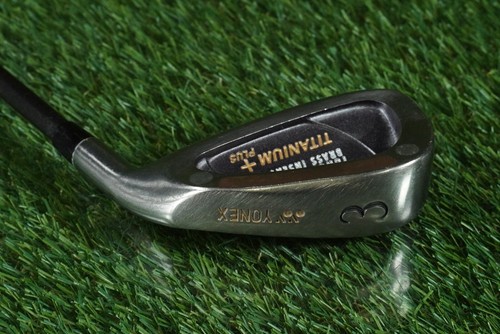 YONEX TITANIUM PLUS 3 IRON LARGE HEAD DRIVING PENDULUM POWER GRAPHITE REGULAR RH - Picture 2 of 9
