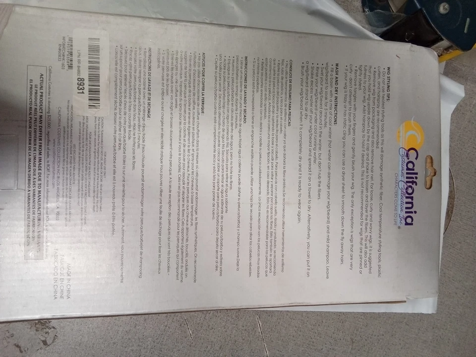 Peluca Disfraz Halloween Diosa Mística Nueva Foto 2 de 4