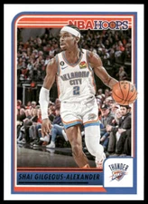Shai Gilgeous-Alexander 2023-24 Panini Hoops #59 Oklahoma City Thunder