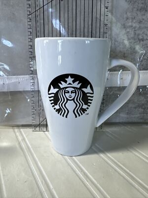 COLLECTABLE STARBUCKS 2014 - 18 oz white barista coffee mug - | eBay