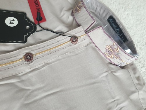 Tuta ragazzo Kurta Kameez Shalwar Eid pakistana 2-3 anni taglia 14 Ref D10 01 - Foto 6 di 10