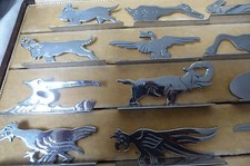 ART DECO * MESSER BÄNKCHEN * CHROM * BOX * 