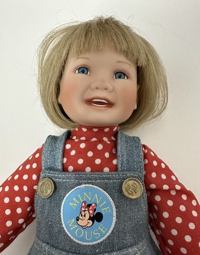 Ashton Drake Gallery Porcelain 16” Walt Disney Girl, Boy & End Of Long Day Doll - Picture 8 of 22