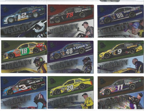 2014 Press Pass VELOCITY-Complete 9 card set!-Straight from packs to pages! - 第 1/1 張圖片