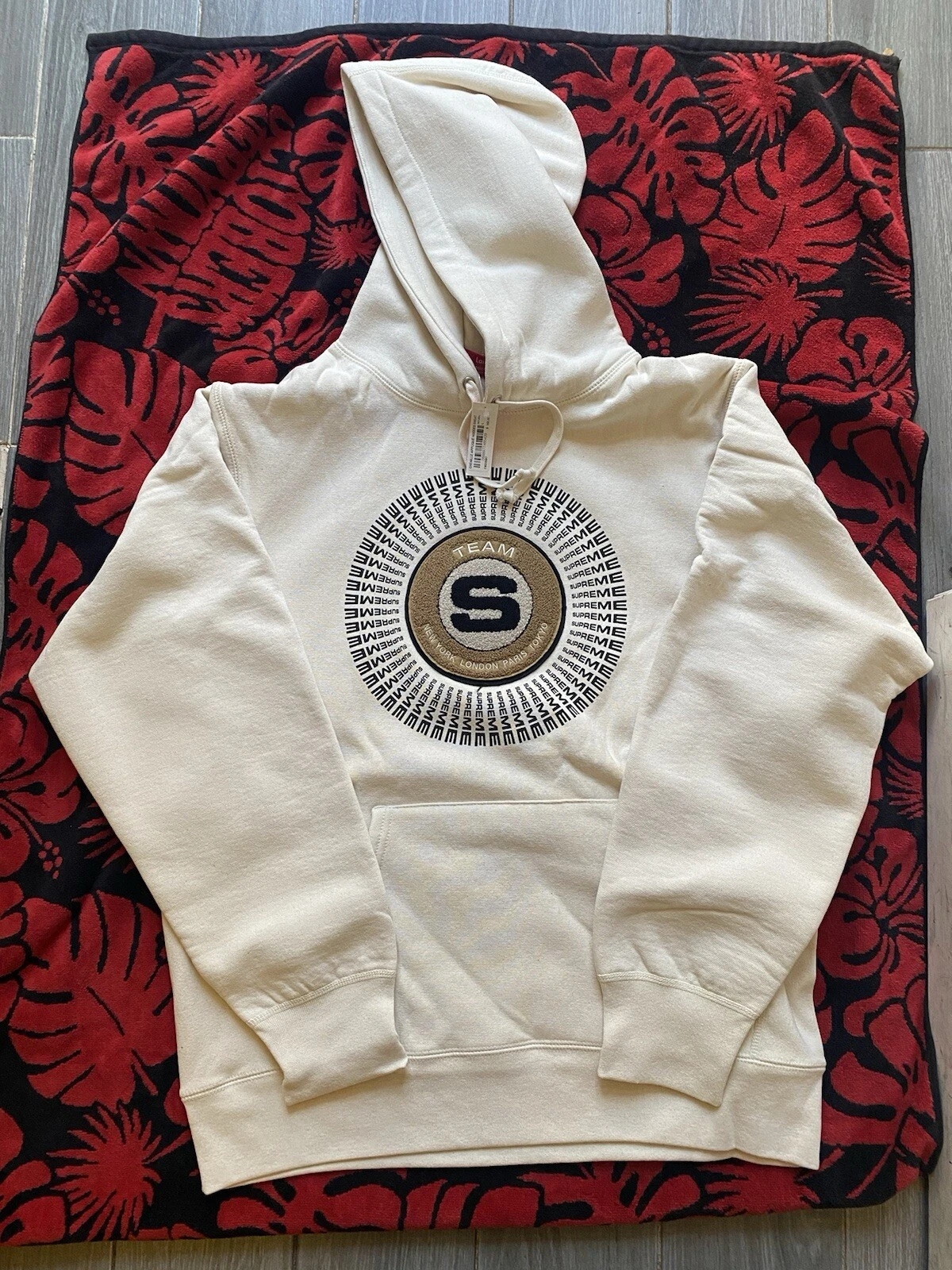 Sweat à capuche Supreme Chenille Applique Large 