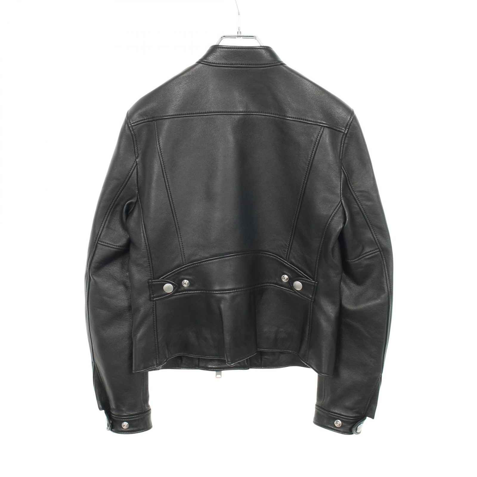 Coach COACH Uptown Racer Jacket Riders Jacket Clothing Outer Leather Women's Bla thumbnail 2