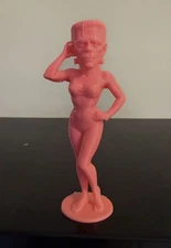 Frankenstein Monster Bathing Beauty Marx Style 3D Printed 4” Figure