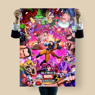 Ultimate Marvel vs. Capcom 3 Poster | Official Crossover Art Print