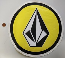 VOLCOM Surf Snowboard BMX Skateboard HUGE Stone Sticker Excellent NEW old stock