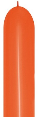 Sempertex Link o Loon 660 Orange 061 Modellierballons 20 Stück Luftballon Ballon