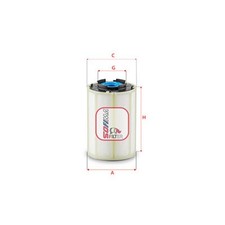 Kraftstofffilter für Jeep Wrangler 4 JL | 24520449