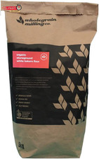 Wholegrain Milling Co Organic Stoneground White Bakers Flour, 5KG - Popular Uses