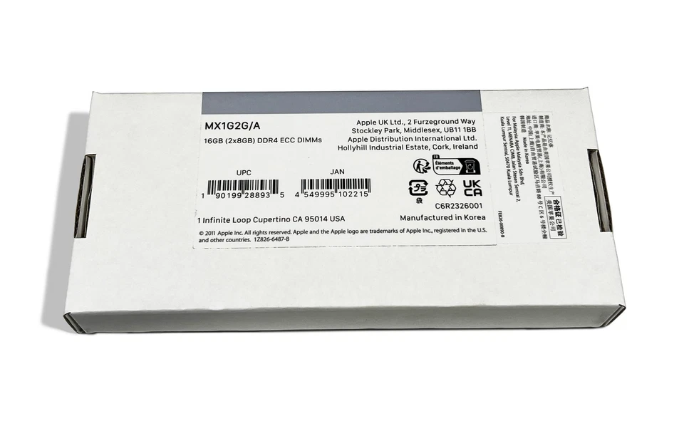 New Original Apple 16GB (2x8GB) DDR4 2933MHz ECC RAM Memory Kit for Mac Pro 2019 - Image 2 of 4