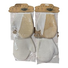 NEW Safi Trx Weave Bath Mitten Exfoliating Spa 4 Packs Glove
