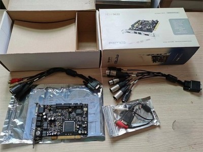   HAMMERFALL DSP 9632 32 CHANNEL 24 BIT 192/kHz PCI PROFI SOUNDKARTE #zn