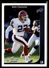 2002 Score Nate Clements Buffalo Bills #31