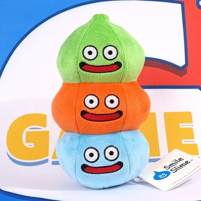 Dragon Quest Smile Slime Plush Slime Stack (H16cm) Peluche SQEX Jpn Official New