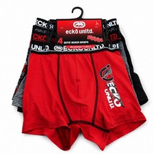 Ecko Unltd Boys Boxer Briefs 4 Pack Size Large 14/16 Multicolor NWT