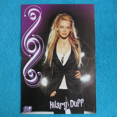 HILARY DUFF GIRL POSTER 2 Seiten Lindsay Lohan