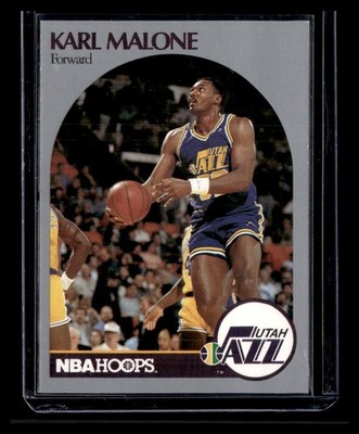1990 Hoops Team Night Utah Jazz #NNO Karl Malone