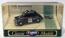 Corgi 1/43 Scale Diecast 96741 - Morris Minor #67 - Dark Blue