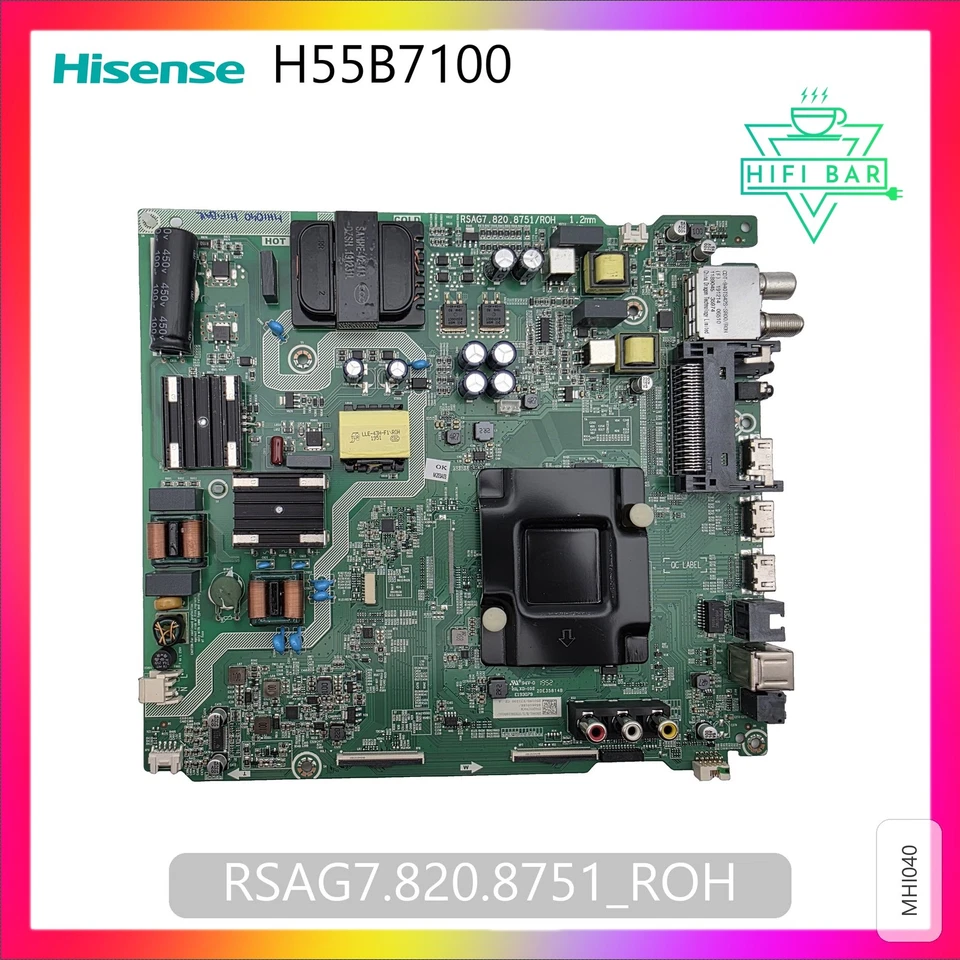 ✅ Carte Mère pour TV Hisense H55B7100 RSAG7.820.8751/ROH ✅ - Photo 1/4