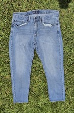 GAP Men  s Slim Jeans 33x30 Light Wash Denim Worn Vintage  Gap for Good  