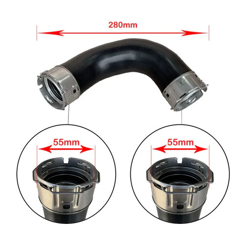 Upgrade Aluminium Intercooler&Hoses For Toyota Hilux 1GD-FTV 2.8L 2020-2023 - Bild 13 von 15