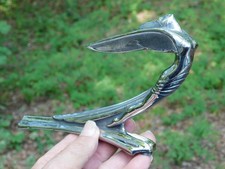 1935 Desoto Airflow Hood Ornament Mascot Unknown Mounting Super Rare Read... 1935 Desoto Airflow Hood Ornament Mascot Unknown Mounting Super Rare Read...