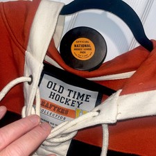 XLNT Old Time Hockey ORIGINAL 6 NHL Rafters Collection Hoodie L + VINTAGE BONUS