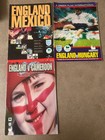 Collection de 3 programmes internationaux Angleterre 1996 - 1997
