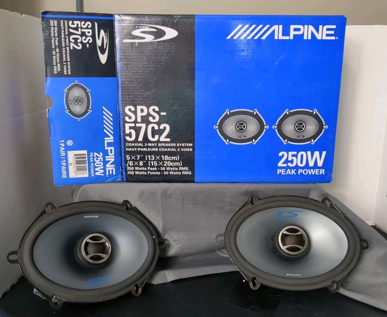5x7 / 6x8" Inch Coaxial Type S Car Audio Set