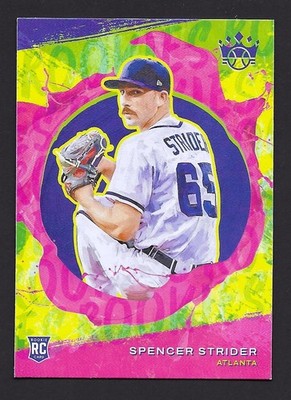 2022 Diamond Kings #142 Spencer Strider RC Atlanta Braves