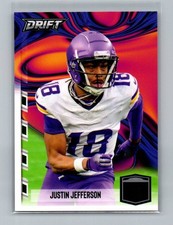 2025 Pulse Drift Justin Jefferson Football Card 26/30