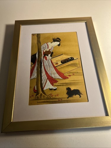 Beautiful Japanese Art print framed - Picture 1 of 2