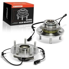 2 x Front Wheel Bearing and Hub Assembly with ABS 5-Lug Compatible with Ram