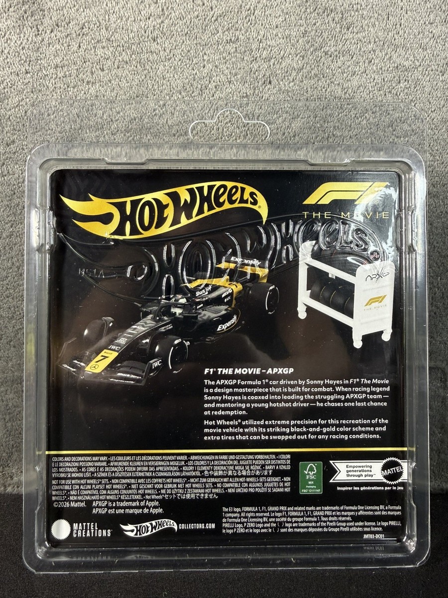 Hot Wheels Collectors RLC F1 The Movie Formula Vehicle APXGP