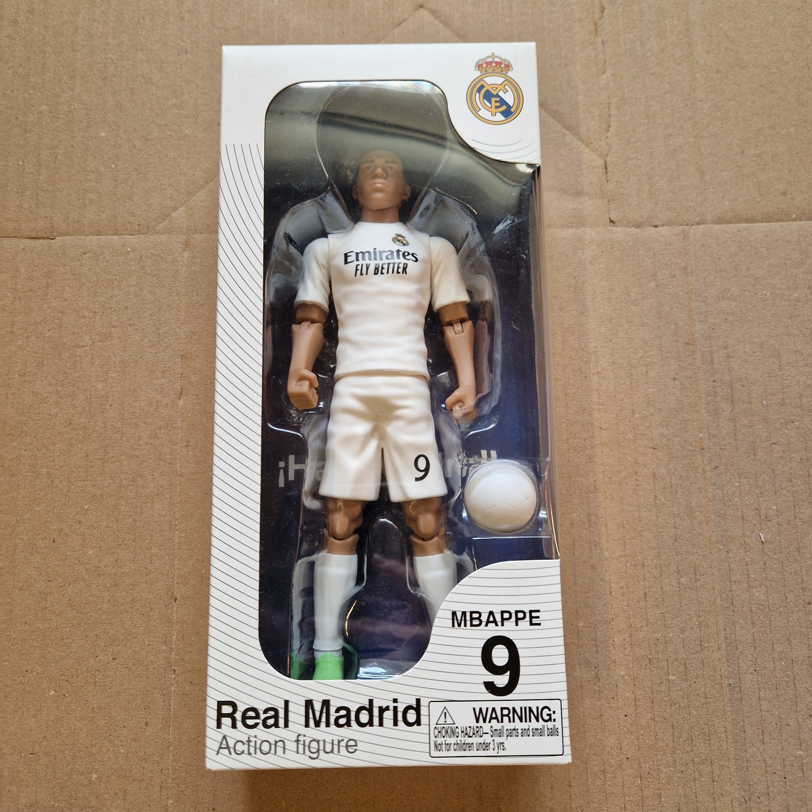 Football Real Madrid FC #9 Kylian Mbappe Action Figure 20cm - Fan Collectible