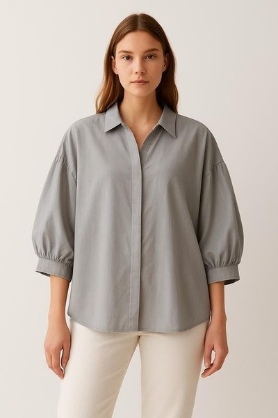 Women & Other Stories Shirt Grey 38 / M / 46 #3H8C