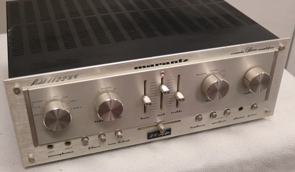 Marantz 1122DC HiFi Verstärker - Vintage - Super Klang - Guter Zustand - TOP ! - Bild 2 von 4
