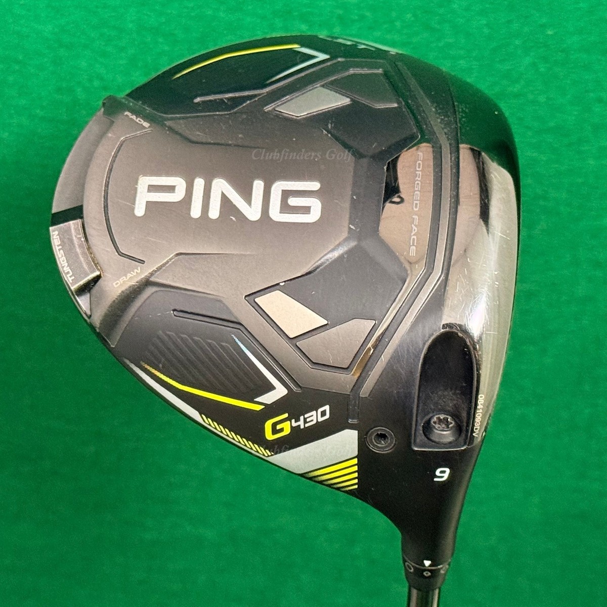 PING GドライバーLST 9度　PING TOUR CHROME 65S Ping G430 LST 9° Driver Ping Tour 2.0 Black Chrome 65/S Graphite