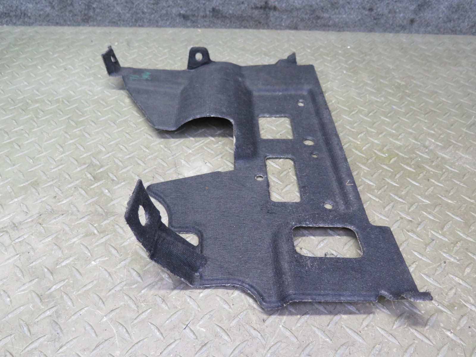 2009-2012 MASERATI GRANTURISMO S M145 UNDER DASH TRIM COVER PANEL SET OF 2