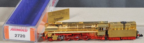 Arnold 2720 Dampflok BR015 vergoldet limitierte Sonderserie fabrikneu OVP Spur N | Condition: Gebraucht