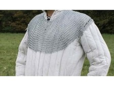 Medieval Warrior Chainmail Mantle Butted Armor LARP  Battle Ready