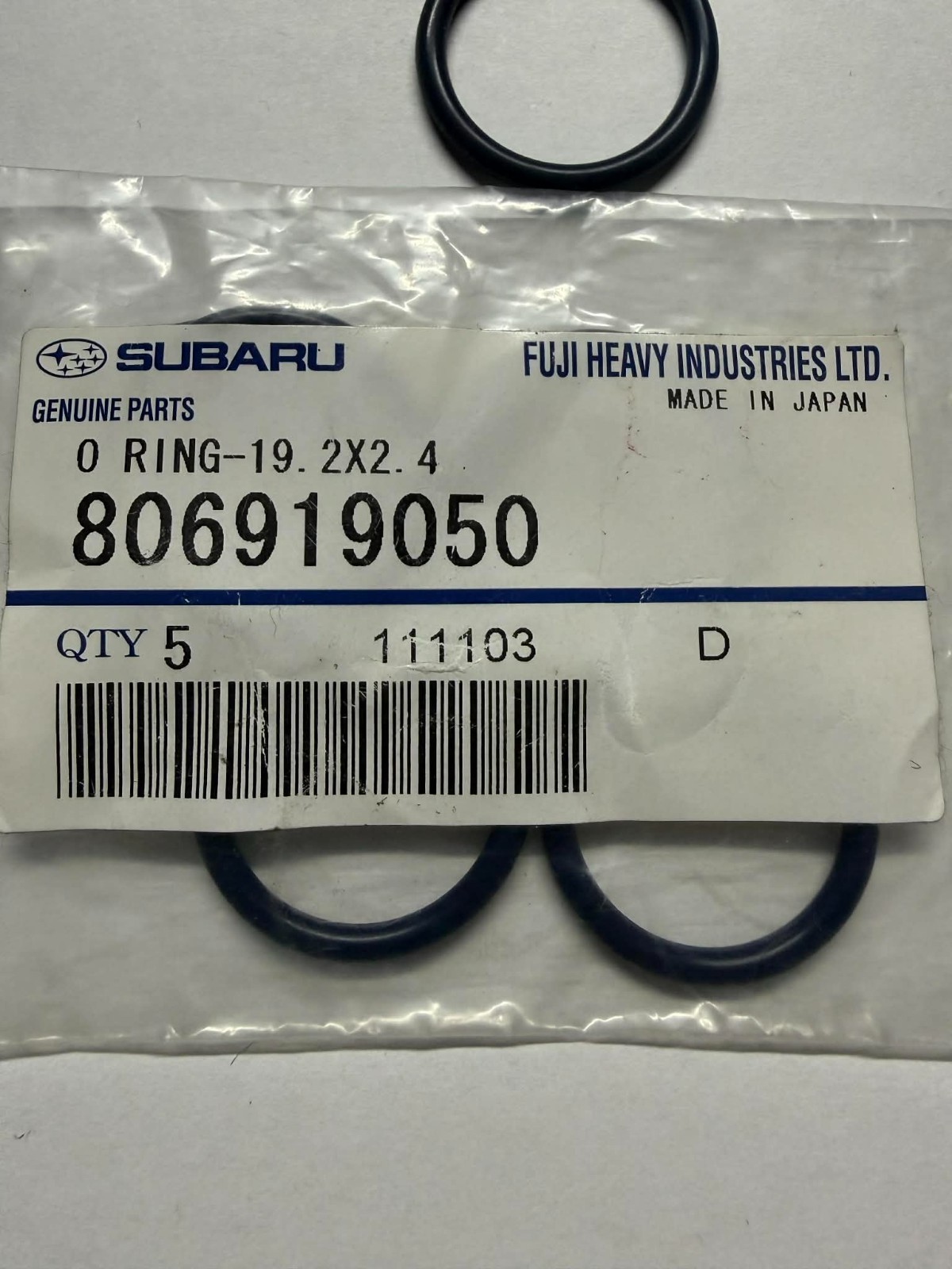 Pump/case Block O-ring Gasket 1.8 2.2 3.3 Eg33 Ej 1990-1998 806919050