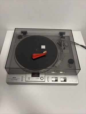 Akai Ap-Q60 Quartz Lock Turntable Schallplatten Lp